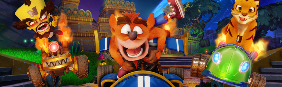 Crash Team Racing, CTR, Crash Bandicoot, Racing